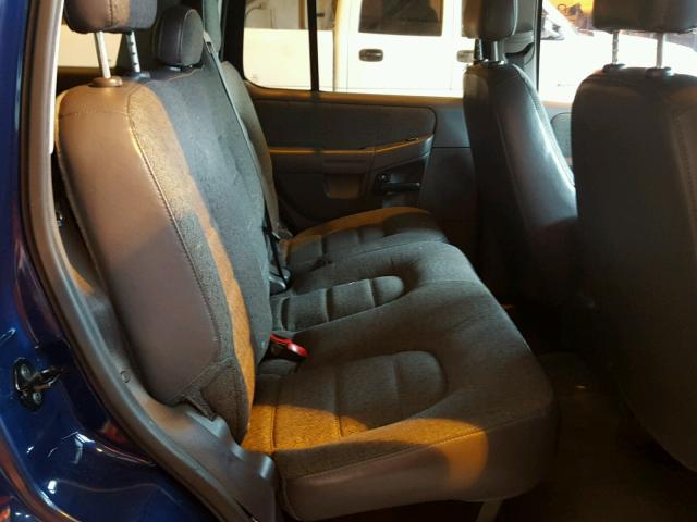 1FMZU72K64ZA51082 - 2004 FORD EXPLORER X BLUE photo 6