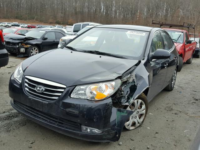 KMHDU4AD7AU008553 - 2010 HYUNDAI ELANTRA BL BLACK photo 2