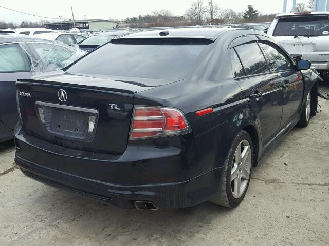 19UUA66275A035650 - 2005 ACURA TL BLACK photo 4