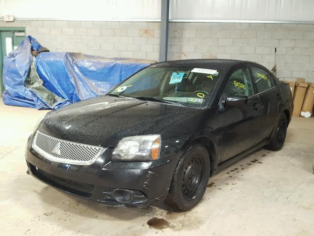 4A32B3FF7BE015825 - 2011 MITSUBISHI GALANT ES BLACK photo 2