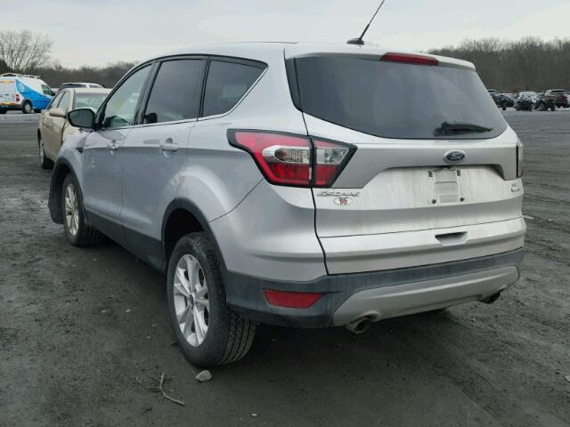 1FMCU9GD8HUE84028 - 2017 FORD ESCAPE SE SILVER photo 3