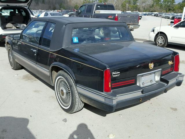 1G6EL1334LU615076 - 1990 CADILLAC ELDORADO BLACK photo 3