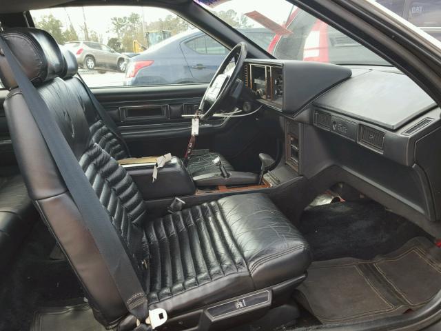 1G6EL1334LU615076 - 1990 CADILLAC ELDORADO BLACK photo 5