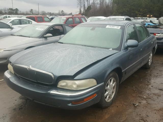 1G4CU541114271186 - 2001 BUICK PARK AVENU BLUE photo 2