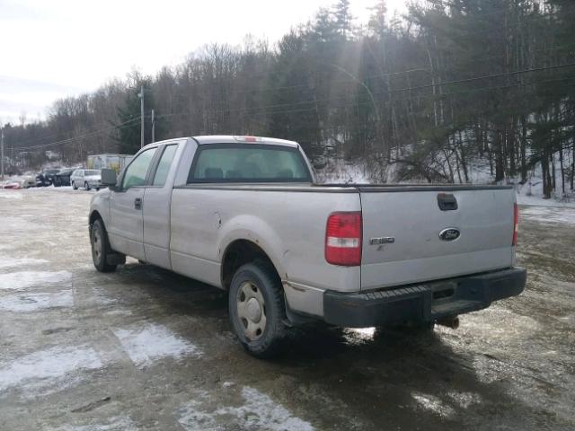 1FTVX125X6NB30654 - 2006 FORD F150 SILVER photo 3