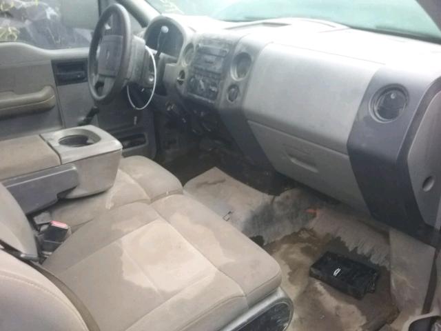 1FTVX125X6NB30654 - 2006 FORD F150 银色 照片 5