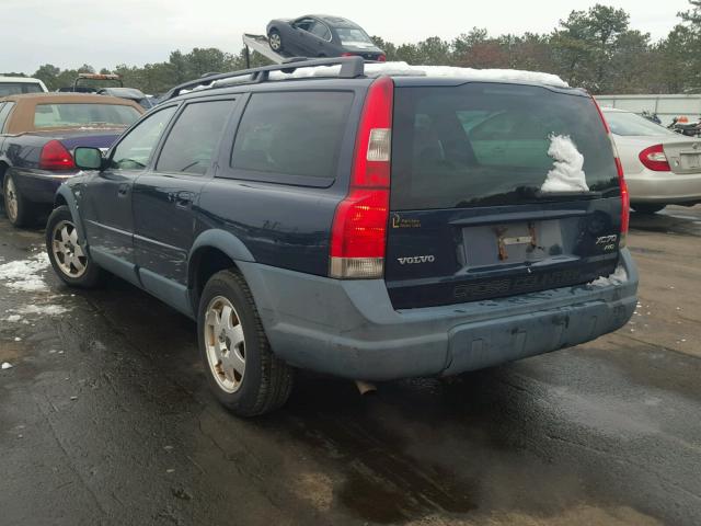 YV1SZ59H741131280 - 2004 VOLVO XC70 BLUE photo 3