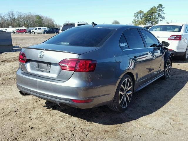 3VW567AJ1DM232465 - 2013 VOLKSWAGEN JETTA GLI GRAY photo 4