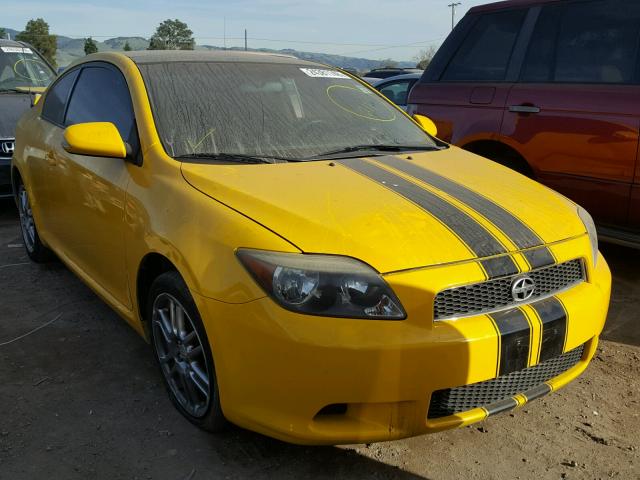 JTKDE177360067494 - 2006 TOYOTA SCION TC YELLOW photo 1