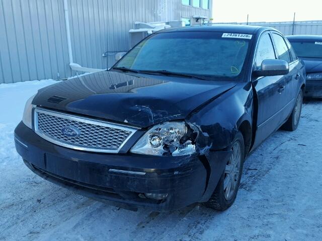 1FAFP28176G137103 - 2006 FORD FIVE HUNDR BLACK photo 2