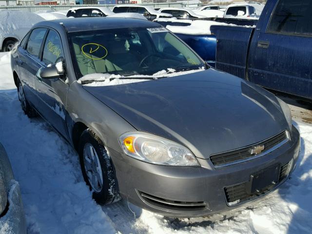 2G1WT55K479269426 - 2007 CHEVROLET IMPALA LT GRAY photo 1