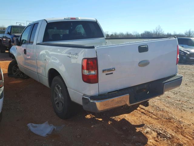 1FTPX14V06NB65659 - 2006 FORD F150 WHITE photo 3