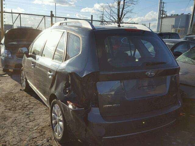 KNAHH8C87C7372746 - 2012 KIA RONDO BLUE photo 4