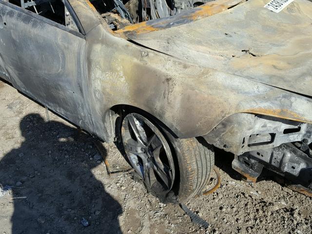 1G1ZC5EBXAF319970 - 2010 CHEVROLET MALIBU 1LT 烧焦的 照片 10