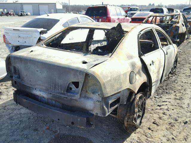 1G1ZC5EBXAF319970 - 2010 CHEVROLET MALIBU 1LT 烧焦的 照片 4