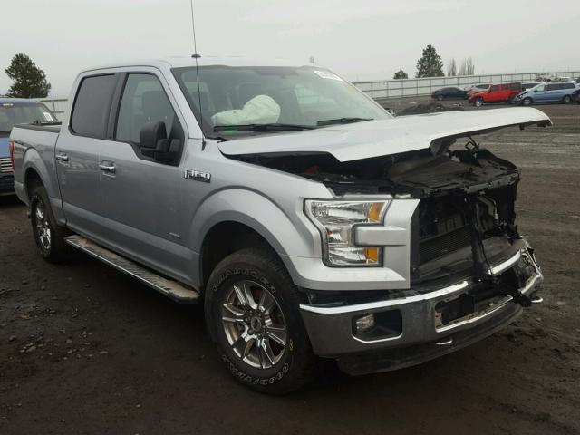 1FTEW1EP6FFC95255 - 2015 FORD F150 SUPER SILVER photo 1