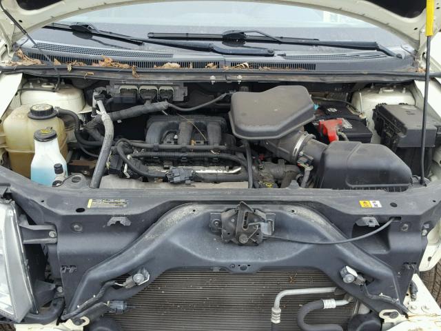 2FMDK39C67BB21534 - 2007 FORD EDGE SEL P CREAM photo 7