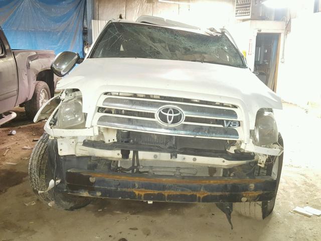 5TBBT44186S476165 - 2006 TOYOTA TUNDRA ACC WHITE photo 9