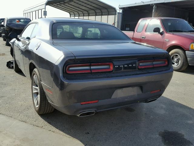 2C3CDZAG1HH653921 - 2017 DODGE CHALLENGER CHARCOAL photo 3