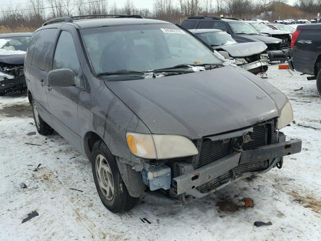 4T3ZF13C01U336584 - 2001 TOYOTA SIENNA LE BROWN photo 1