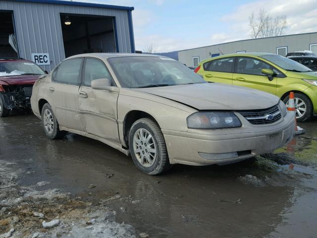 2G1WH52K549168400 - 2004 CHEVROLET IMPALA LS GOLD photo 1