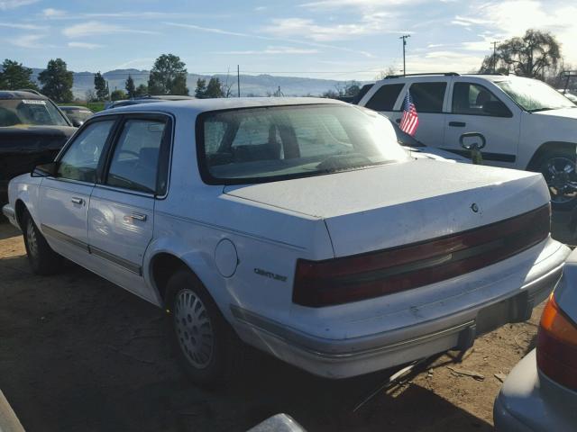 3G4AG55M1RS605400 - 1994 BUICK CENTURY SP WHITE photo 3