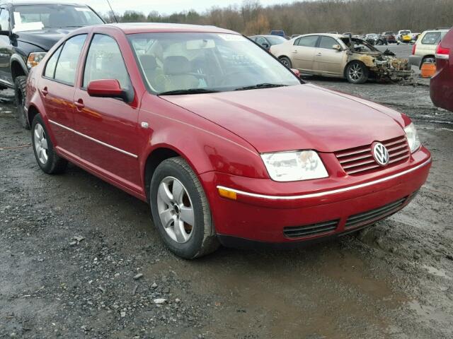 3VWSK69M44M113574 - 2004 VOLKSWAGEN JETTA GLS RED photo 1