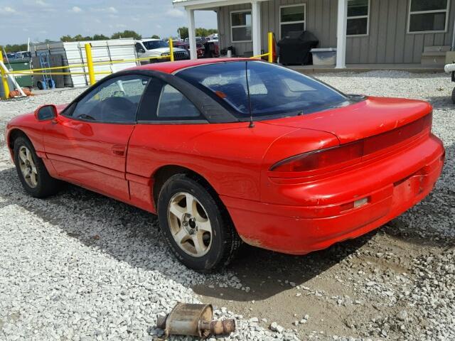 JB3XD54B8NY050862 - 1992 DODGE STEALTH ES RED photo 3