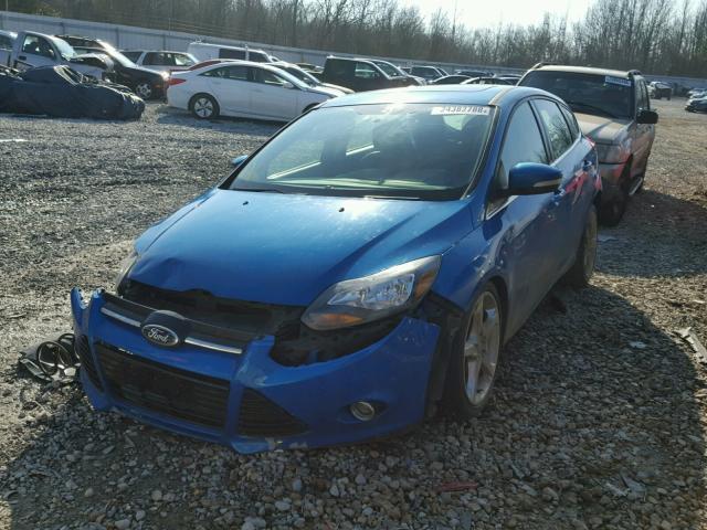 1FADP3N26DL120663 - 2013 FORD FOCUS TITA BLUE photo 2