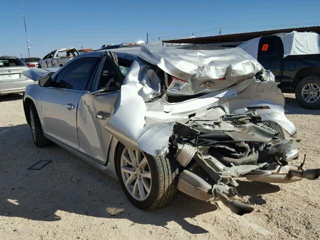 1G11H5SA7DF238343 - 2013 CHEVROLET MALIBU LTZ ნაცრისფერი ფოტო 3