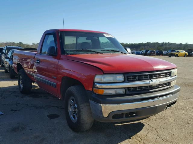 1GCEK14T1XE118470 - 1999 CHEVROLET SILVERADO RED photo 1