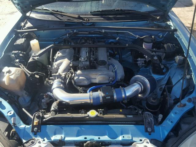 JM1NB353910215947 - 2001 MAZDA MX-5 MIATA BLUE photo 7