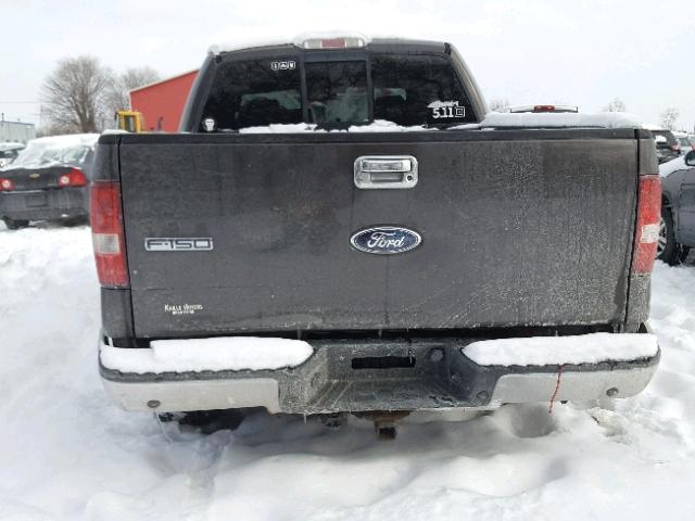 1FTPW14566FB62391 - 2006 FORD F150 SUPER BROWN photo 9