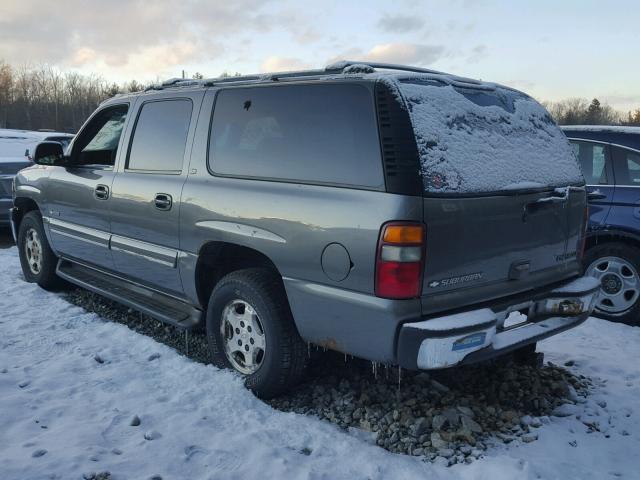 3GNFK16T1YG202730 - 2000 CHEVROLET SUBURBAN K GRAY photo 3