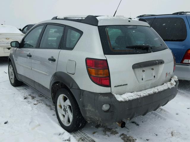 5Y2SM64803Z402830 - 2003 PONTIAC VIBE SILVER photo 3