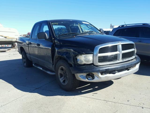 1D7HA18D13S364861 - 2003 DODGE RAM 1500 S BLACK photo 1