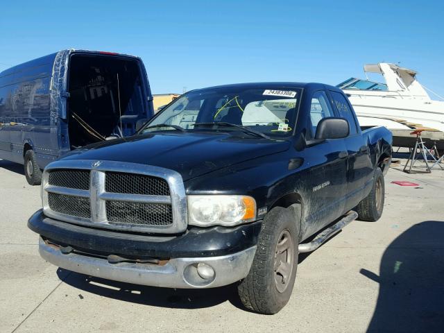 1D7HA18D13S364861 - 2003 DODGE RAM 1500 S BLACK photo 2