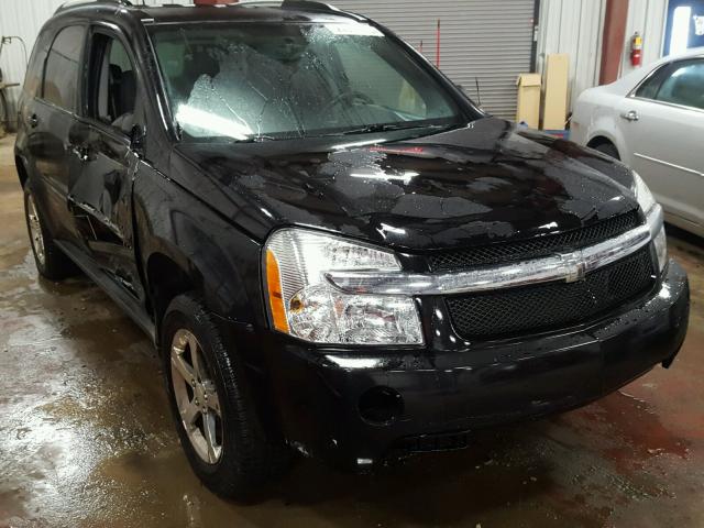 2CNDL73FX76074606 - 2007 CHEVROLET EQUINOX LT BLACK photo 1