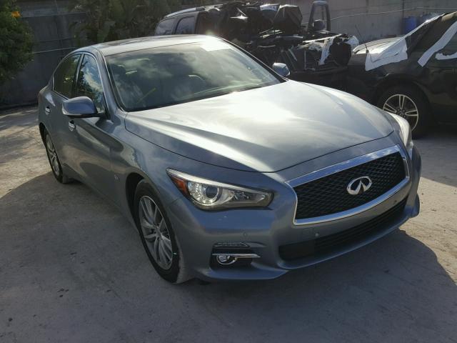 JN1EV7AP8GM304310 - 2016 INFINITI Q50 PREMIU SILVER photo 1