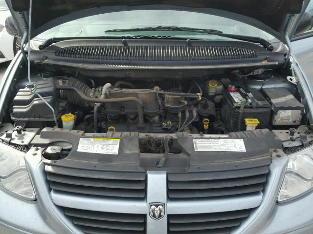 2D4GP44LX5R326202 - 2005 DODGE GRAND CARA BLUE photo 7