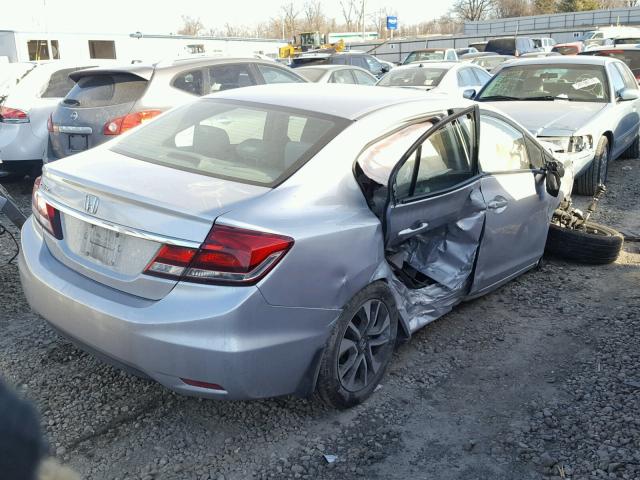 19XFB2F81FE078543 - 2015 HONDA CIVIC EX Gümüş foto 4