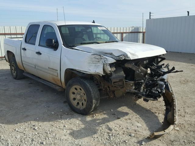 3GCPCREA3DG370629 - 2013 CHEVROLET SILVERADO WHITE photo 1