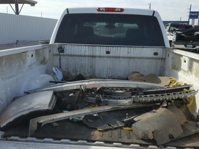 3GCPCREA3DG370629 - 2013 CHEVROLET SILVERADO WHITE photo 9