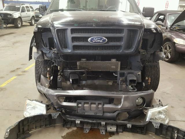 1FTPW14VX8KB72612 - 2008 FORD F150 SUPER BLACK photo 9