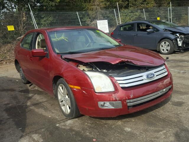 3FAHP08Z28R209467 - 2008 FORD FUSION SEL RED photo 1