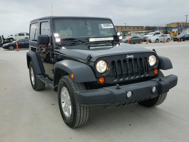 1C4GJWAG2DL526435 - 2013 JEEP WRANGLER S BLACK photo 1