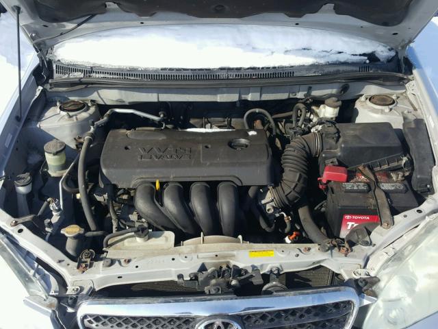 1NXBR32E77Z769229 - 2007 TOYOTA COROLLA SILVER photo 7