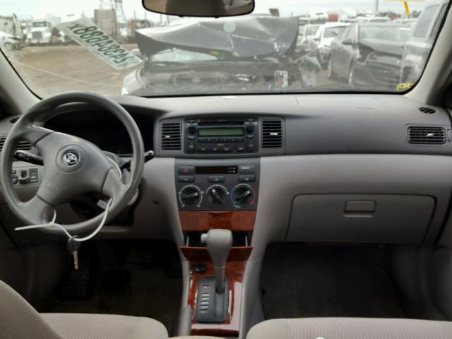 1NXBR32E77Z769229 - 2007 TOYOTA COROLLA SILVER photo 9