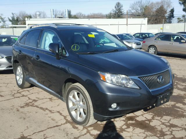 2T2BK1BA6BC120355 - 2011 LEXUS RX 350 CHARCOAL photo 1