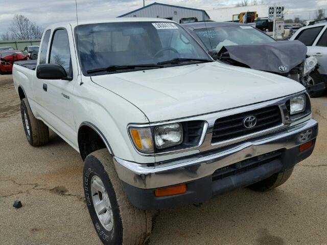 4TAWN72N3VZ302376 - 1997 TOYOTA TACOMA XTR WHITE photo 1